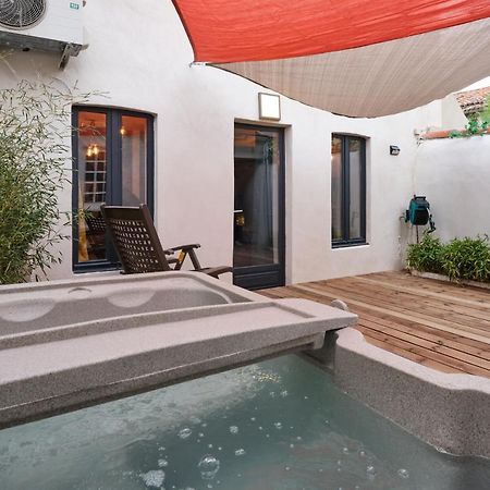 Melina - Jacuzzi - Maison Avec Cour Climatisee Proche Cite Medieval Carcassonne Buitenkant foto